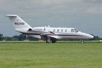 N524SF @ EGSH - Just landed. - by Graham Reeve