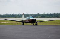 N201VB @ BOW - 1977 Mooney M20J N201VB at Bartow Municipal Airport, Bartow, FL - by scotch-canadian