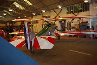 G-AHSA @ EGTH - Under going maintainence - by Graham Reeve