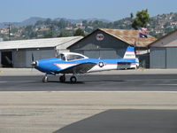 N8667H - 1947 North American NAVION, Continental IO-520 285 Hp upgrade, taking the active-Young Eagles Flight - by Doug Robertson