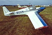 F-BOXM @ EGBG - Fournier RF-4D [4070] Leicester~G 08/07/1979. Taken from a slide. - by Ray Barber