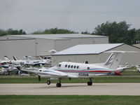 N538AM @ KOSH - Landing Rwy 27 at KOSH EAA 2011