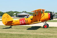 N45265 @ OSH - 1941 Naval Aircraft Factory N3N-3, Ex Bu 02685 at 2011 Oshkosh - by Terry Fletcher