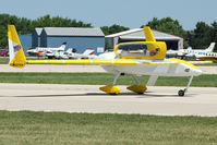 N227CF @ OSH - Hulme Martin R LONG EZ, c/n: 001 at 2011 Oshkosh - by Terry Fletcher