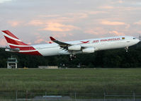 3B-NAU @ LSGG - Landing rwy 23 - by Shunn311