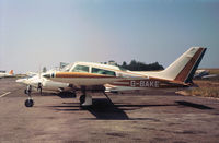 G-BAKE @ EGTR - Cessna T310Q resident at Elstree as seen in the Summer of 1975. - by Peter Nicholson