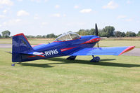 G-RVNS @ EGBR - Vans RV-4 at The Real Aeroplane Company's Wings & Wheels Weekend, Breighton Airfield, July 24th 2011. - by Malcolm Clarke