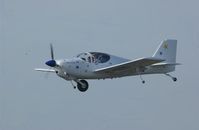 G-CBES - Landing at Kemble PFA rally 2003 - by pilot magazine