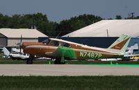 N7487P @ KOSH - Piper PA-24-250 - by Mark Pasqualino