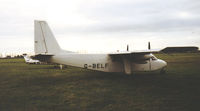 G-BELF - Old scanned print from the late 70s this is how all the islanders arrived in the country at this time several at a time not sure where its taken