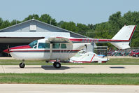 N85918 @ OSH - 1968 Cessna 337D, c/n: 337-1023 at 2011 Oshkosh