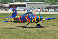 N127RB @ OSH - Braun Rainer H 's colorful VANS RV-7A, c/n: 72020
at 2011 Oshkosh - by Terry Fletcher