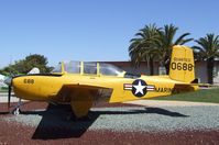 N2986F - Beechcraft D-45 / T-34B Mentor at the Flying Leatherneck Aviation Museum, Miramar CA