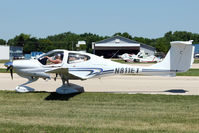N811ET @ OSH - 2007 Diamond DA 40, c/n: 40.874 at 2011 Oshkosh - by Terry Fletcher