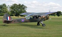 G-ANHU @ EGKH - SHOT AT HEADCORN - by Martin Browne
