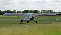 G-ANHU @ EGKH - SHOT AT HEADCORN - by Martin Browne