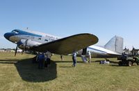 N28AA @ KOSH - Douglas DC3A - by Mark Pasqualino