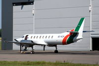 SE-KCP @ ESKN - Metro II, operated by Fly Logic Malmö, parked at Skavsta airport, Sweden. - by Henk van Capelle
