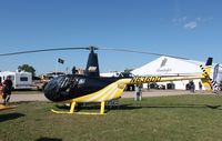 N636DD @ KOSH - Robinson R44 - by Mark Pasqualino