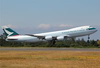B-LJE @ KPAE - KPAE/PAE Boeing 555 departing on first flight, this is the 8th 747-8 to fly. (8 for 8 so far) - by Nick Dean