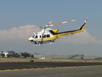 N17LA @ POC - Air taxiing northbound from Cocco to runway 26L for take off - by Helicopterfriend