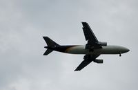 N157UP @ JAX - 2004 United Parcel Service Airbus A300 N157UP on Final Approach to Jacksonville International Airport, Jacksonville, FL - by scotch-canadian