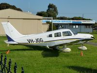 VH-JGG @ YMMB - Piper Warrior VH-JGG at Moorabbin