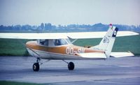 OO-SII @ EBAW - SFS.SOTRAMAT FLYING SCHOOL.Late 1960's. - by Robert Roggeman