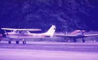 OO-SII @ EBAW - Late 1960's.Taifun in background. - by Robert Roggeman