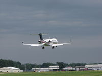 N45TU @ KOSH - Landing Rwy09 @ KOSH   EAA 2011