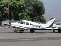 N44267 @ POC - Parked in transient parking - by Helicopterfriend