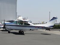 N747TA @ POC - Parked at Howard Aviation - by Helicopterfriend