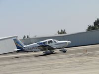 N9085J @ CCB - Starting westerly take off roll - by Helicopterfriend
