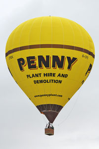 G-CFEK - 2011 Bristol Balloon Fiesta - by Terry Fletcher