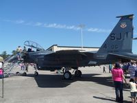 88-1695 @ KGS - 4th OG Commanders aircraft on static display at the 2010 Seymour Johnson open house. - by Gregg Stansbery