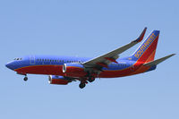 N929WN @ DAL - Southwest Airlines landing at Dallas Love Field. - by Zane Adams