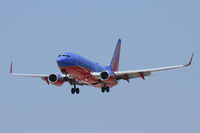 N929WN @ DAL - Southwest Airlines landing at Dallas Love Field. - by Zane Adams
