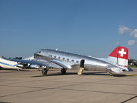 HB-ISC @ KOSH - Now registered N431HM at Basler Turbo Conversions after over haul....