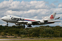 LX-WCV @ ELLX - on final RW24 - by Friedrich Becker