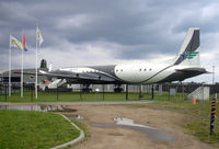 DDR-STD @ EHTE - IL-18D. Ex Interflug. Now used as a hotel. Owned by Hotelsuites.nl - by Henk Geerlings