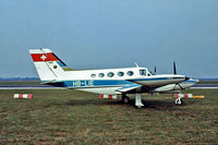 HB-LIE @ EHAM - Cessna 421B Golden Eagle [421B-0805] Schiphol~PH 29/08/1976. Taken from a slide.