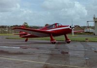 HB-UXL @ EGFH - Superb BO.207 visiting Swansea Airport in summer 1997. - by Roger Winser