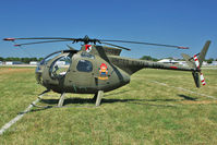 N67PB @ OSH - 1968 Hughes OH-6A, c/n: 480411 ex USAF 67-16026 at 2011 Oshkosh - by Terry Fletcher
