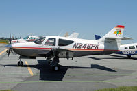 N246PK @ LNS - A brewery owned Rockwell! - by Duncan Kirk