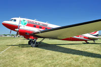 N728G @ OSH - 1942 Douglas DC3C, c/n: 4359 ex USAF 41-7860
at 2011 Oshkosh - by Terry Fletcher