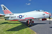 N400FS @ OSH - 1958 North American FJ-4B, ex Bu 143575 at 2011 Oshkosh - by Terry Fletcher