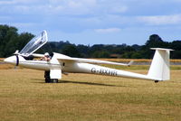 G-BXHR @ EGCV - powered glider at Sleap - by Chris Hall