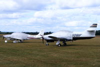 N6081F @ EGCV - alongside G-CMLS Cirrus SR-20 - by Chris Hall