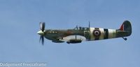 G-PMNF - Spirit of Kent Spitfire. Flying at Bygone days in Ibsley Hants.