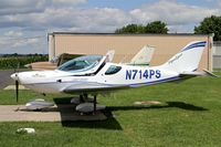 N714PS @ 58N - Canopy open in the heat of the day - by Duncan Kirk